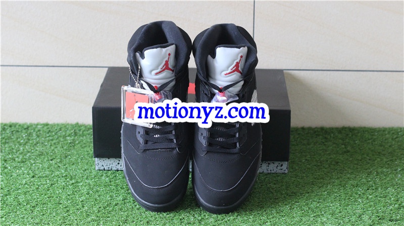 Authentic Air Jordan 5 Retro Blackmetallic